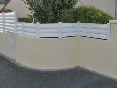 Les clôtures PVC